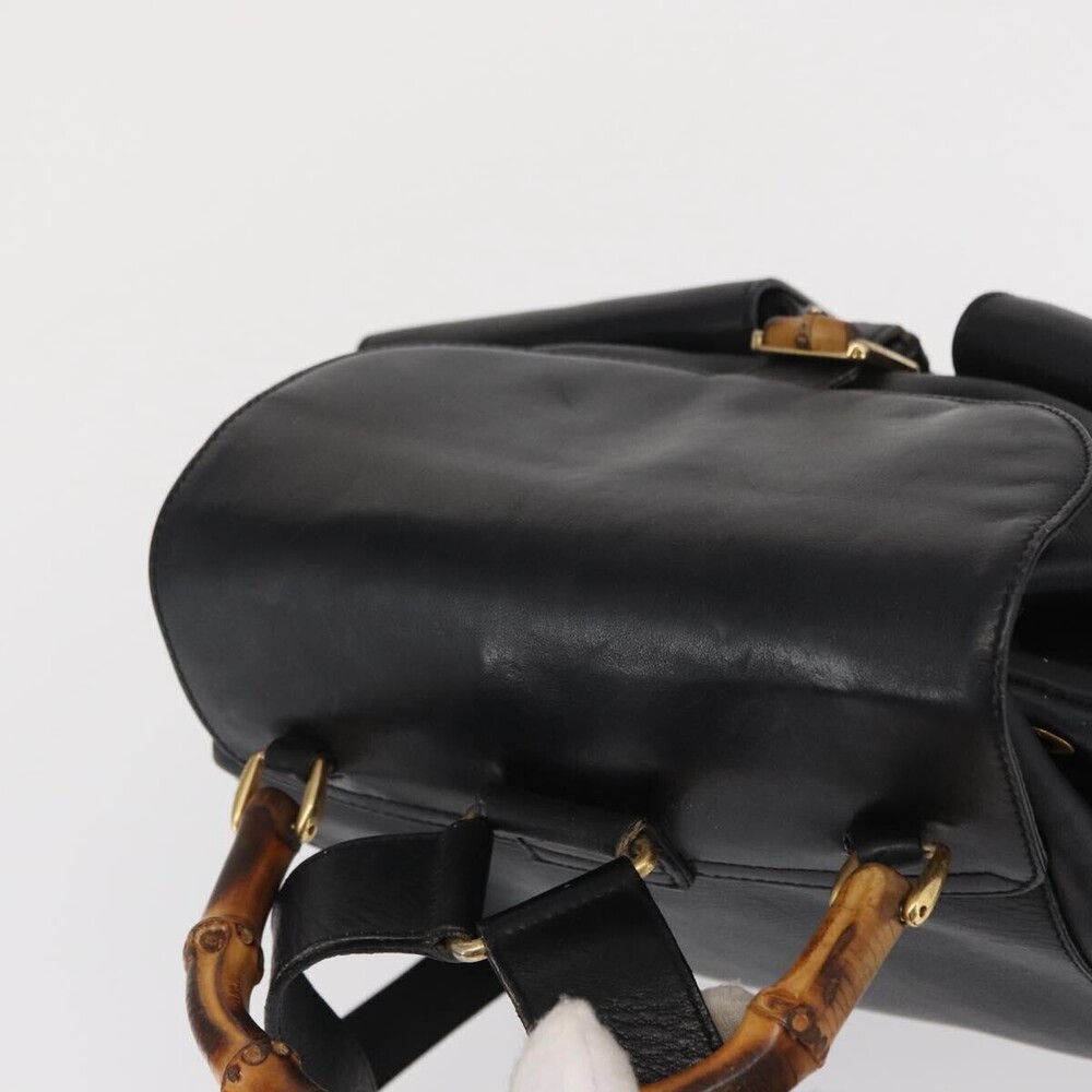 Gucci Vintage Bamboo Leather - Picture 14 of 16